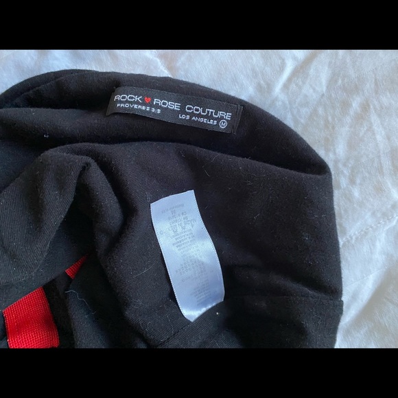 Rock Rose Couture Women’s Cropped Tube Top Size M - Picture 3 of 13